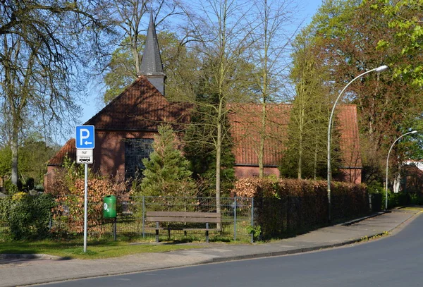 Våren Staden Walsrode Niedersachsen — Stockfoto