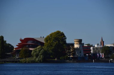 Panorama at the River Havel in Potsdam, the Capital City of Brandenburg
