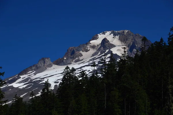 Hood Dağı Panoraması, Oregon, Cascade Range 'deki Volkan