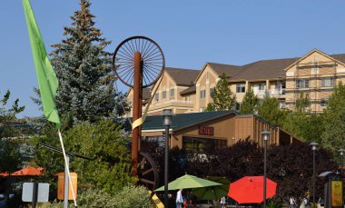 Old Mill District in the Town Bend, Oregon