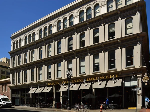 Historical Building Downtown Portland Oregon — Stockfoto