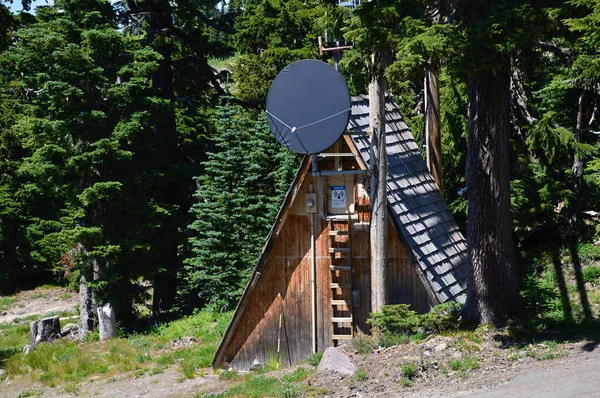 Chata Hoodě Sopka Kaskádovém Pohoří Oregon — Stock fotografie