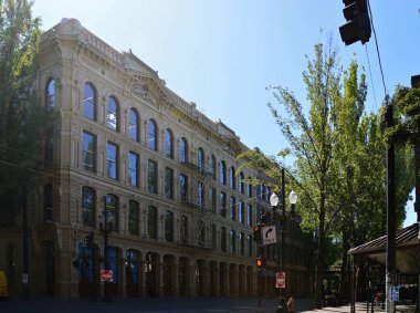 Historical Building in Downtown Portland, Oregon