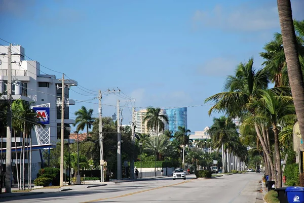 Las Olas Boulevard Fort Lauderdale Florida — Stock Fotó