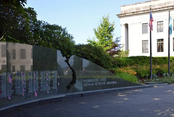 Мемориал Капитолийском Парке Штата Олимпии Столице Орегона — стоковое фото