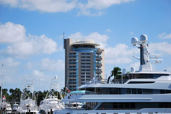 Marina Fort Lauderdale Atlántico Florida — Foto de Stock