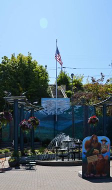 Şehir merkezinde, Angeles Limanı, Washington