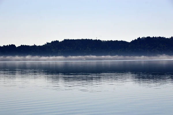 Panorama Morgen Auf Der Olympischen Halbinsel Washington — Stockfoto