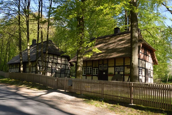Historical Museum in Spring in the Town Walsrode, Lower Saxony