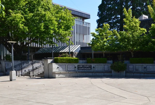 Площадь Центре Города Юджин Орегон — стоковое фото