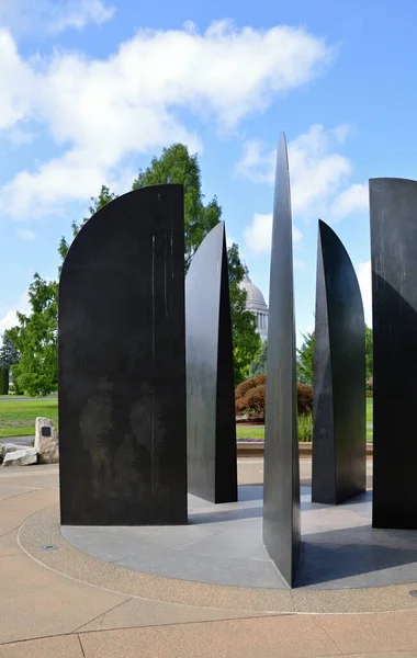 Memorial at the State Capitol in Olympia, the Capital City of Washington