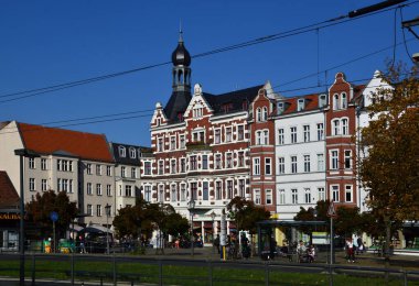 Almanya 'nın başkenti Berlin' deki Koepenick Mahallesi 'ndeki Tarihi Binalar