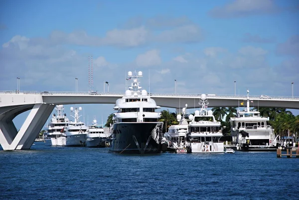 Puerto Atlántico Fort Lauderdale Florida — Foto de Stock