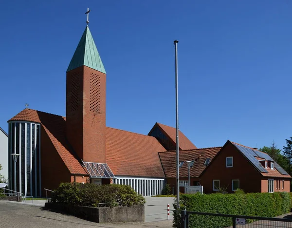 Iglesia Ciudad Walsrode Baja Sajonia — Foto de Stock