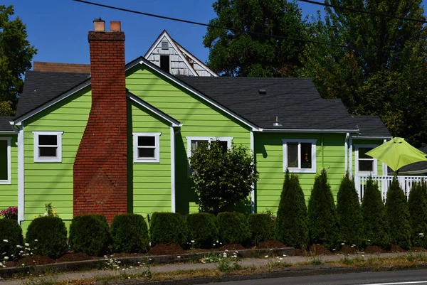 Neighborhood Salem Capital City Oregon — Stockfoto