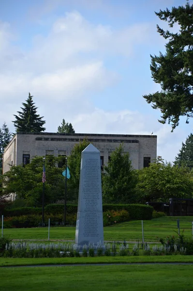 Memorial Capitolio Estatal Olympia Capital Washington —  Fotos de Stock