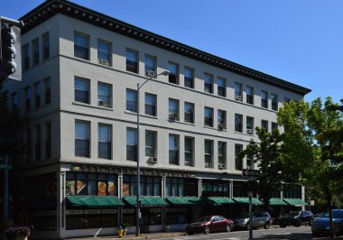Street Scene in Downtown Eugene, Oregon