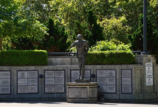 Estatua Centro Eugene Oregon — Foto de Stock