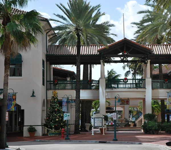 Bulwar Centrum Fort Lauderdale Floryda — Zdjęcie stockowe
