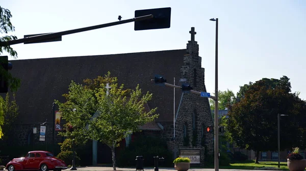 Kostel Centru Yakima Washington — Stock fotografie