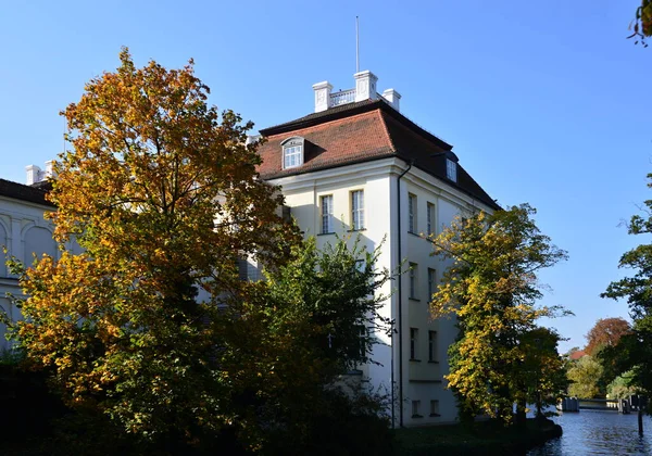 Historisches Schloss Und Park Köpenick Herbst Der Hauptstadt Berlin — Stockfoto