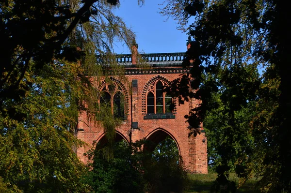 Historisches Schloss Und Park Babelsberg Der Brandenburgischen Landeshauptstadt Potsdam — Stockfoto