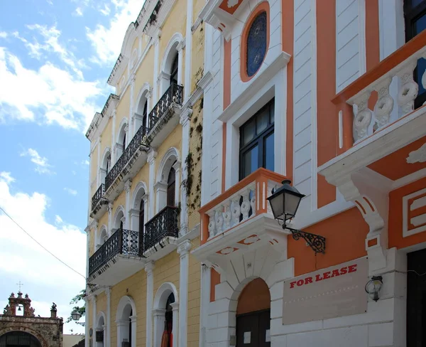 Historische Gebäude Der Altstadt Von San Juan Der Hauptstadt Puerto — Stockfoto