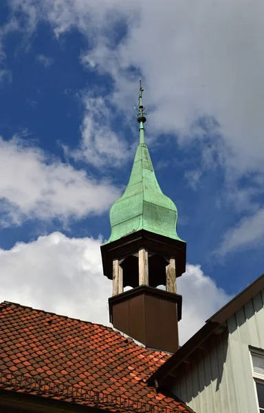 Ιστορικός Πύργος Στην Πόλη Walsrode Κάτω Σαξονία — Φωτογραφία Αρχείου