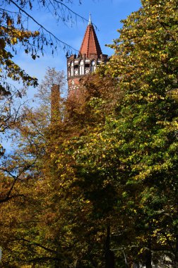 Almanya 'nın başkenti Berlin' in Schmargendorf semtindeki tarihi belediye binası.