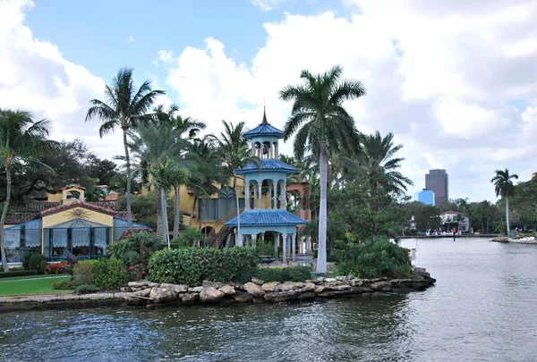 Riverfront Downtown Fort Lauderdale Florida — Stock Photo, Image