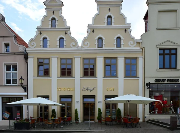 Historical Building Old Hanse Town Wismar Mecklenburg Vorpommern — Stock Photo, Image