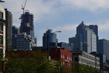Seattle, Washington 'dan Panorama