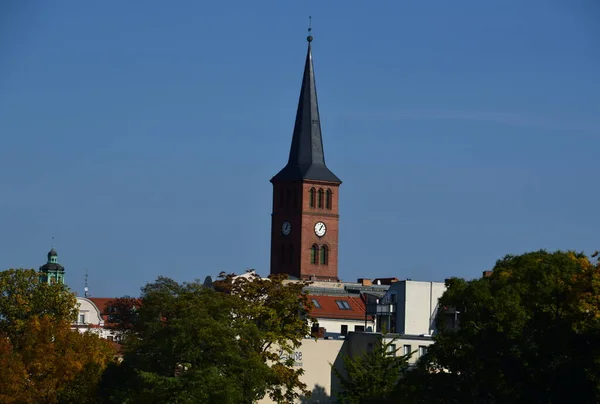 Historische Kirche Stadtteil Köpenick Der Hauptstadt Berlin — Stockfoto