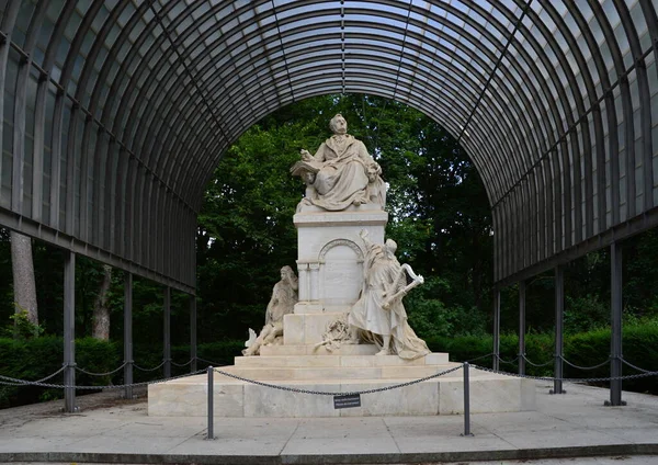 Monumento Parque Big Tiergharten Berlín Capital Alemania —  Fotos de Stock