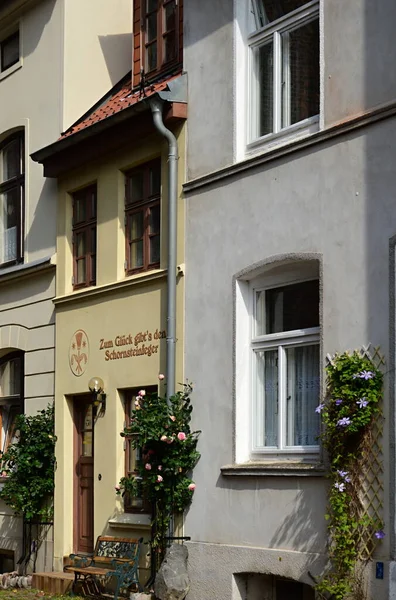 Edifício Histórico Antiga Cidade Hanse Wismar Mecklemburgo Vorpommern — Fotografia de Stock