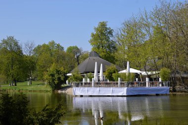 Baden 'in başkenti Stuttgart' taki Park Wuerttemberg
