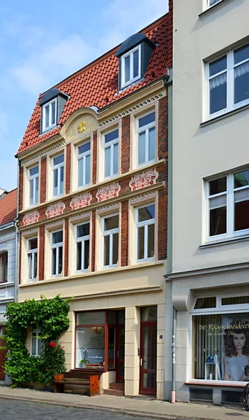 Historical Buildings Old Hanse Town Wismar Mecklenburg Vorpommern — Stock Photo, Image