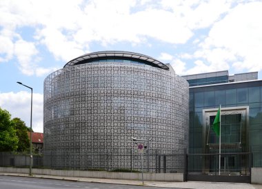 Berlin 'deki Tiergarten Mahallesi' ndeki Modern Bina, Almanya 'nın başkenti