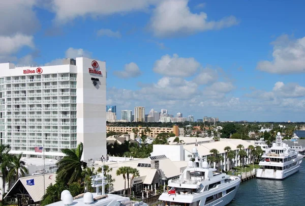 Marina Fort Lauderdale Beach Florida — Foto de Stock