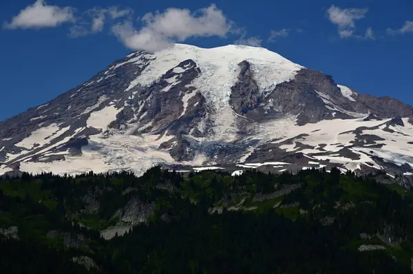 stock image Glacier in Mount Rainier National Park, Washington
