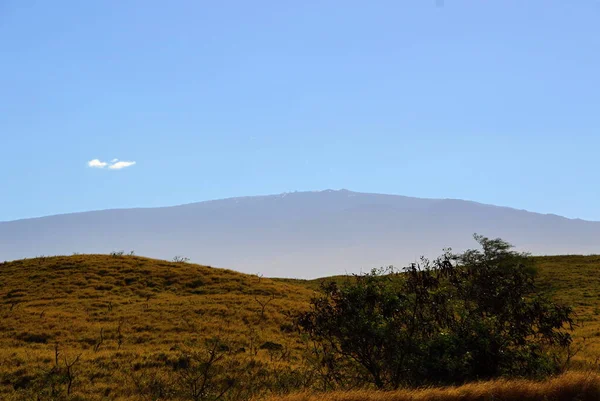 Panorama Mauna Kea Volcano Гаваях — стокове фото