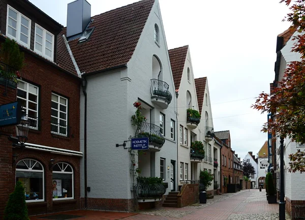 Edifício Histórico Cidade Velha Husum Mar Norte Schleswig Holstein — Fotografia de Stock