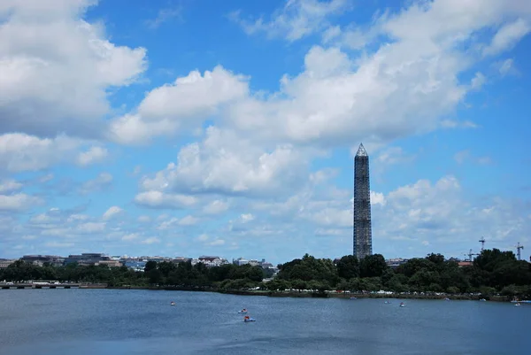 Obelisco National Mall Washington Capital Los Estados Unidos — Foto de Stock