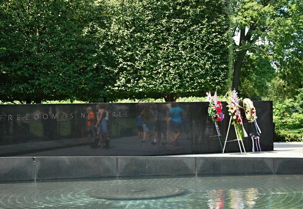 Monumento Caduti Washington Capitale Degli Stati Uniti — Foto Stock