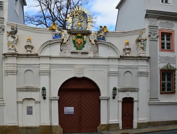 Ιστορική Πύλη Στην Παλιά Πόλη Της Bautzen Σαξονία — Φωτογραφία Αρχείου
