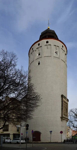 Historiska Tornet Gamla Stan Goerlitz Sachsen — Stockfoto