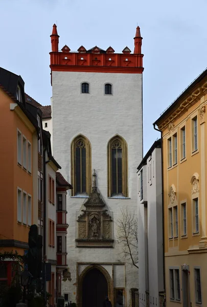 Torre Histórica Casco Antiguo Bautzen Sajonia —  Fotos de Stock