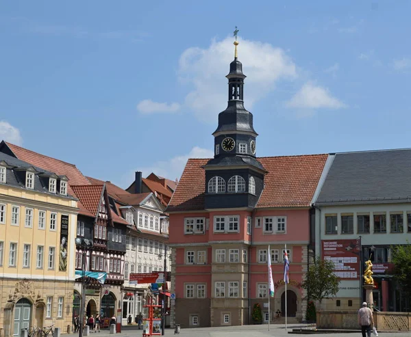 Historical Buildings Old Town Eisenach Thuringia — 图库照片
