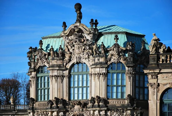 Historica Palace Zwinger Casco Antiguo Dresde Sajonia —  Fotos de Stock