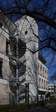 Modern Hospital in the Neighborhood Schmargendorf in Berlin, the Capital City of Germany